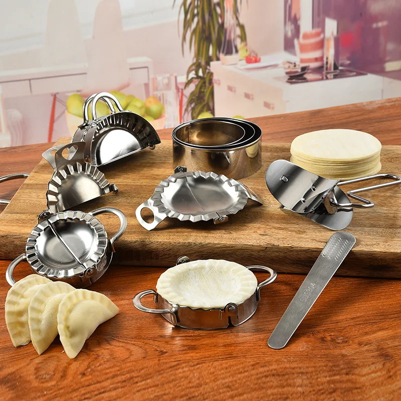 Metal Handmade Press Dumpling Making Mold Maker Molding for Making Dumplings