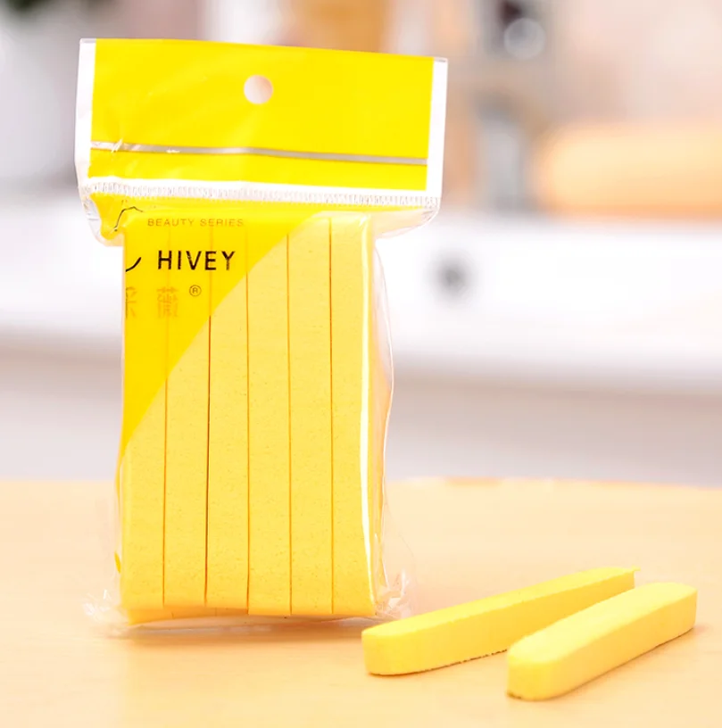Best Price Facial Cleansing Sponge Compressed Pva Sponge Compressed Strip Sponge Puff