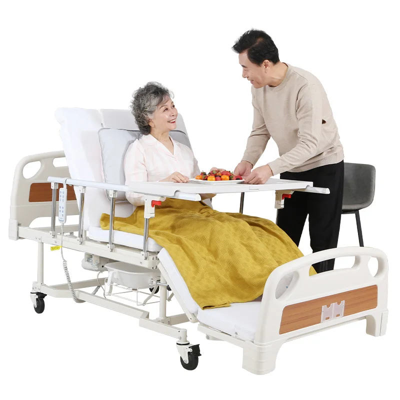 UK style electric hospital bed for the elderly home use