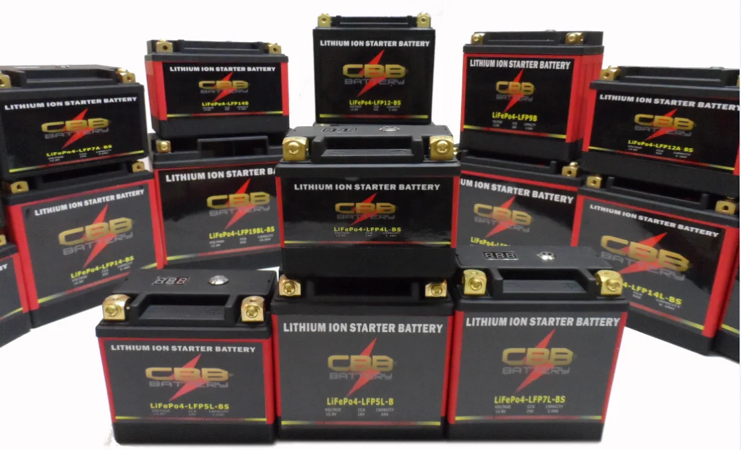 LiFePO4 LFP4L-BS/YTX4L-BS  Motorcycle Storage Battery 12.8V Lithium Ion motorbike battery