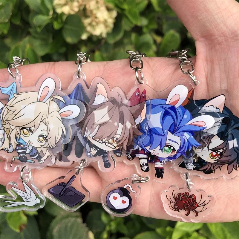 Honkai: Star Rail Dan Heng Bronya Clara Herta Himeko Welt Yang Sampo брелок аксессуары Аниме игра Косплей Кулон значок