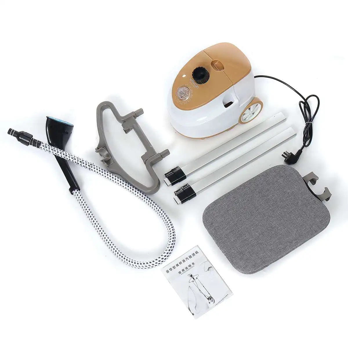  High Quality 1800W Gold Fabric Household Handheld Iron Clothes Machine Garment