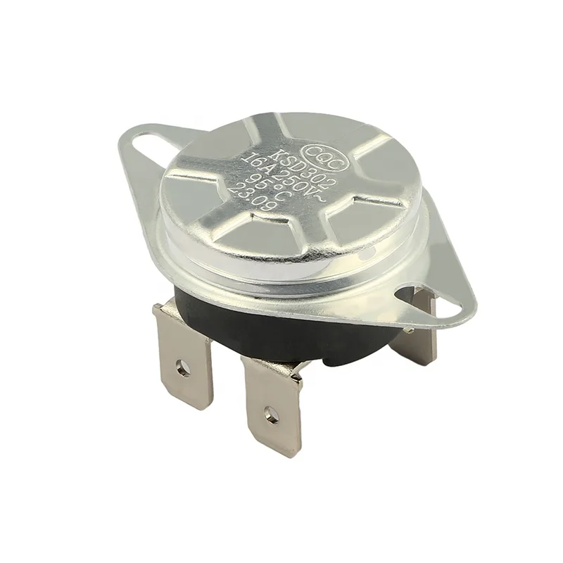 2023 Hot Selling KSD302 Adjustable 250V 10A Thermal Switch Electric Heater Thermal Switch for Household Use