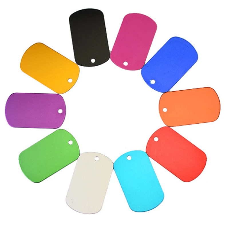 Пустым нержавеющей стали dog tag для мужчин