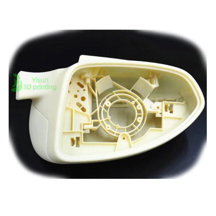 Black&White Nylon 12 Custom 3D Printing Service  Pa12 Nylon Powder  SLS Rapid Prototyping Precision Machining Parts Customized