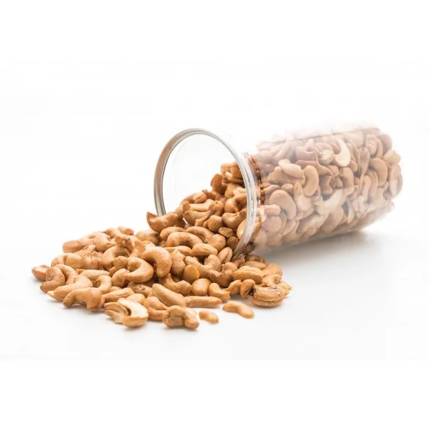
OEM packing roasted and healthy foods SALTED CASHEW NUTS KERNEL 
