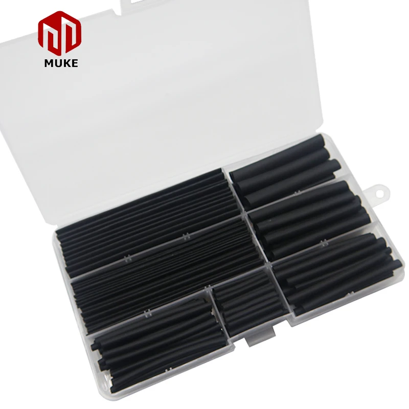 170pcs Automotive Heat Shrinkable Tube  Termo Encogible Customized Heat Shrink Tubing