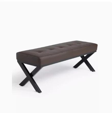 Clothing store Shoe store try shoe stool Simple fashion lounge area sofa stool wrought iron bench