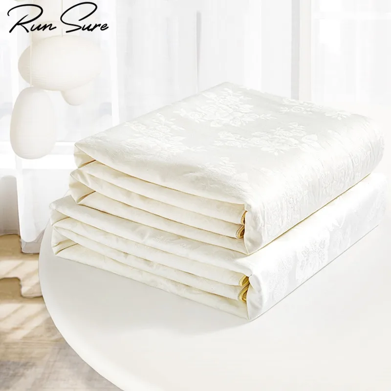 Queen size 100% Mulberry Silk Duvet Quilt with cotton shell