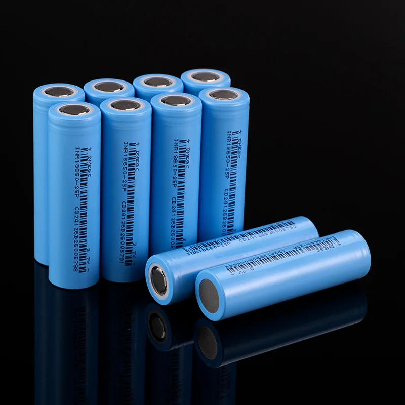 Lithium-ion Rechargeable Cell DMEGC INR18650-25P 3.6v 18650 2500mah battery 15C