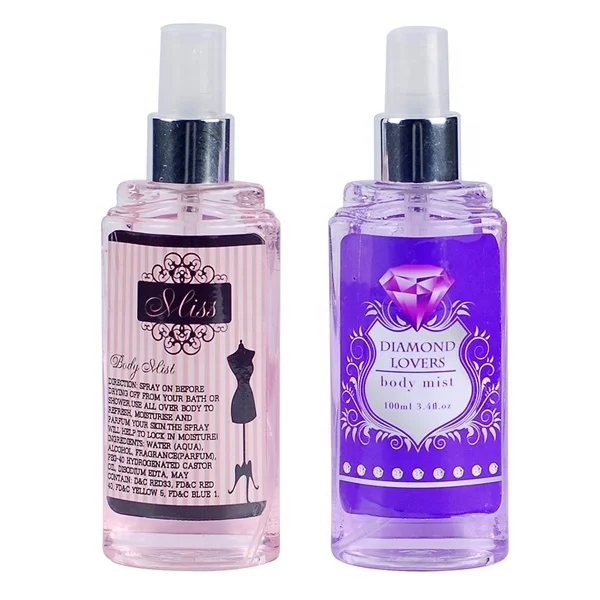 New Fashion refreshing long lasting moisturizing mist fruity body spray perfume for Baby