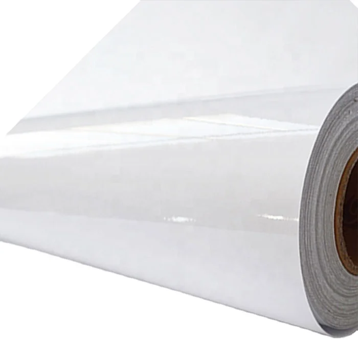 Waterproof inkjet printing Glossy/Matte  white glue 120g PVC vinyl sticker
