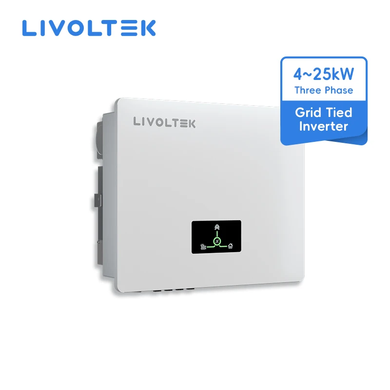 Трехфазный сетевой инвертор LIVOLTEK, 10 кВт, 15 кВт, 20 кВт, 25 кВт