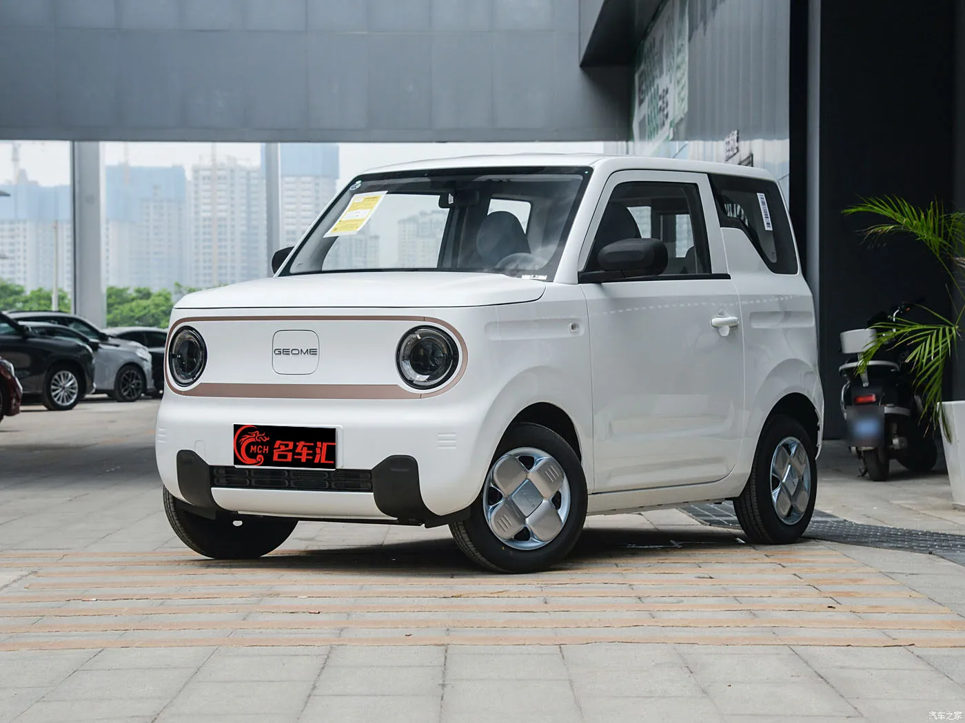 Высококачественные чистые электрические автомобили Geely 4 сиденья panda MINI EV 200 км Диапазон небольшой автомобиль RWD для продажи