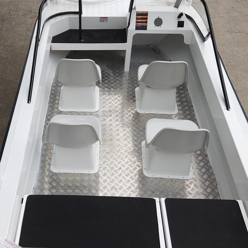 AL450 18ft Aluminum alloy China Boat Factory Luxury Yacht for speed boat fishing