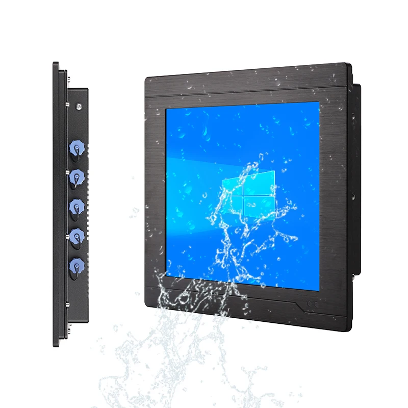 IP65/IP66/IP67/IP68 Ship Yacht Sailing Waterproof Fanless Industrial Touch Screen Panel Pc All In One Windows Computer