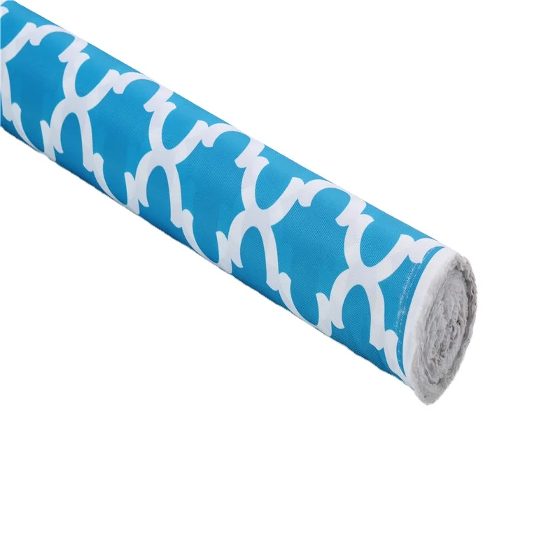 Wholesale waterproof solutiond dyed 100% polyester fabric for outdoor pillow cases