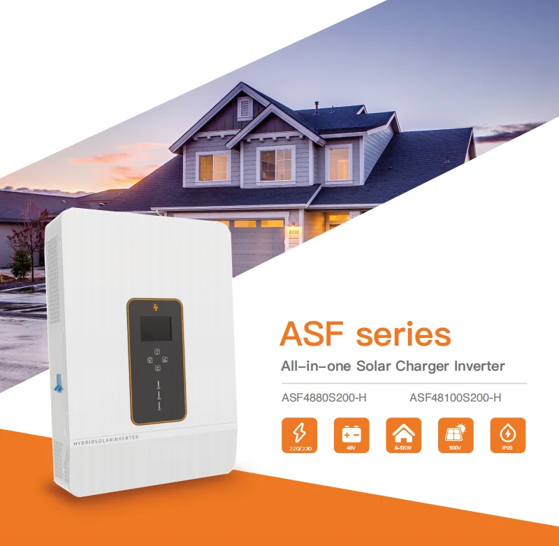 Hybrid Inverter 5KW 8KW 10KW 51.2V 48V 24V Pure Sine Wave MPPT Off Grid Inverter Manufacturer for Solar Energy System