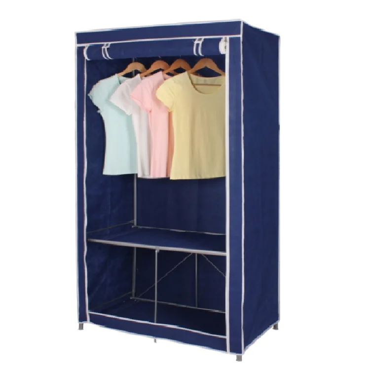
2020 Foldable Fabric Wardrobe Adjustable Space-saving Clothes Cabinet 