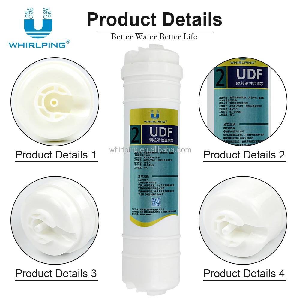 10 inch plug-in uf / ceramic membrane filter