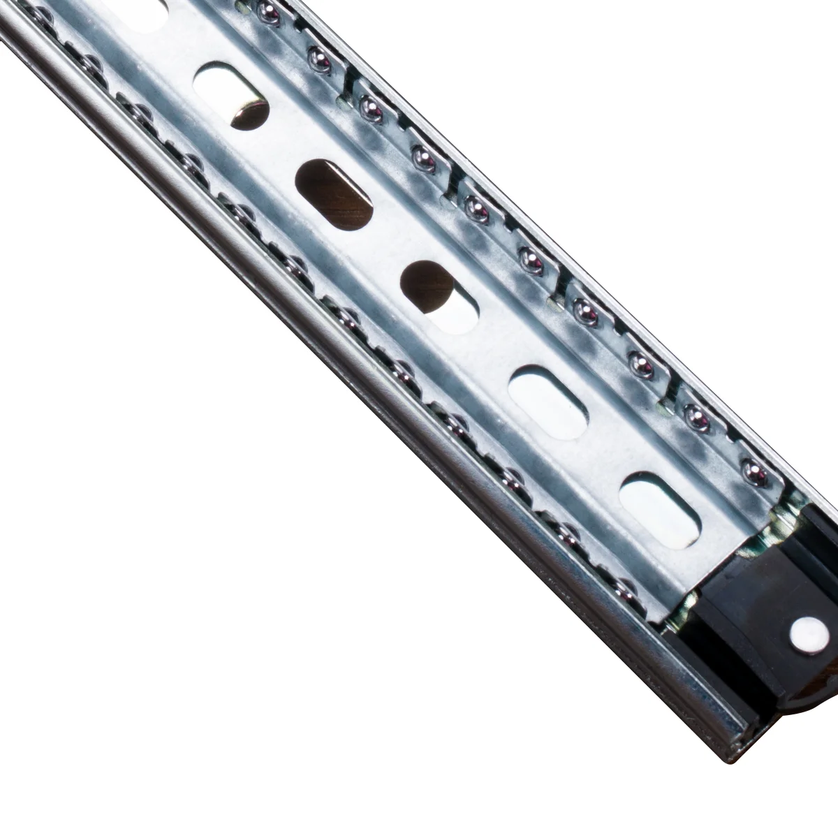 220lbs Heavy Duty Ball Bearing Drawer Sliders 53mm Full Extension Wire Hanging Basket Telescopic Channel Rails For Metal Chess