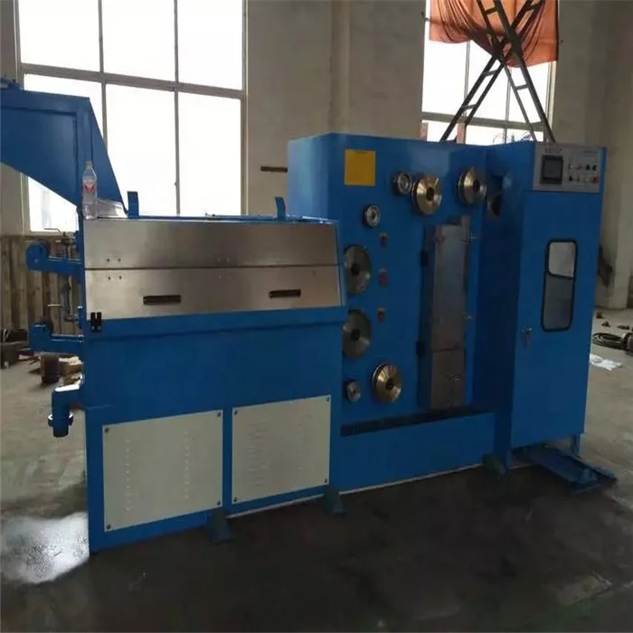 manufacturer 4 heads copper wire continuous annealing drawing machine price