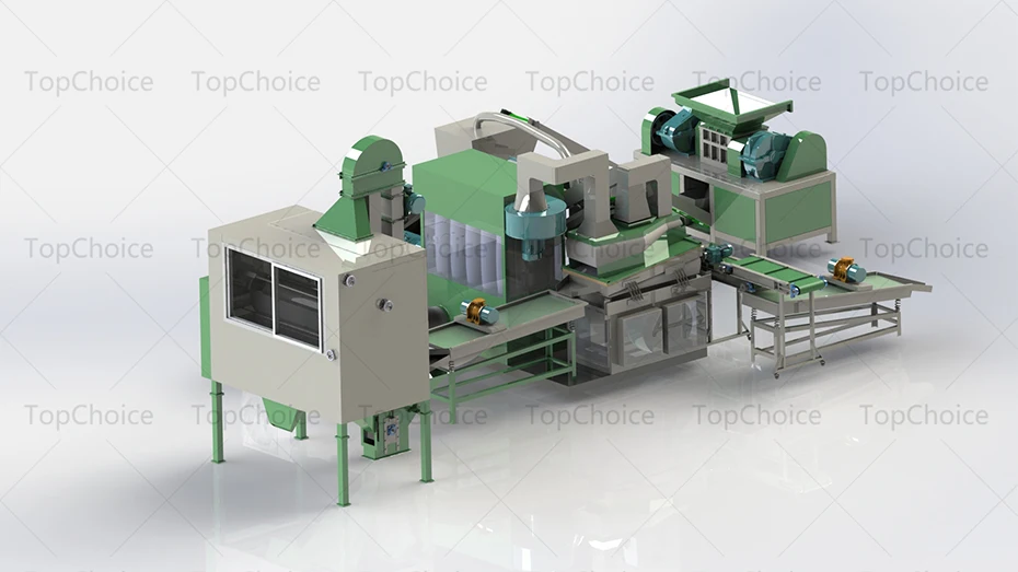 Hot Saling cheap scrap metal copper copper & aluminum coil ac radiators recycling copper wire granulator machine wire recycling