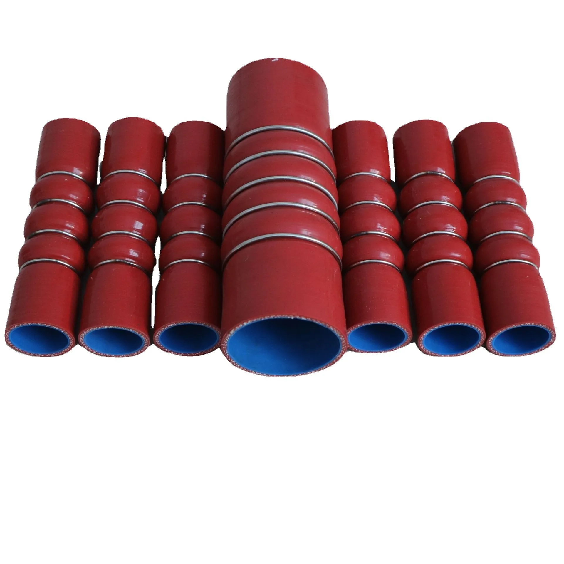 Factory direct sales wear-resistant corrugated truck coolant silicone rubber hump hose