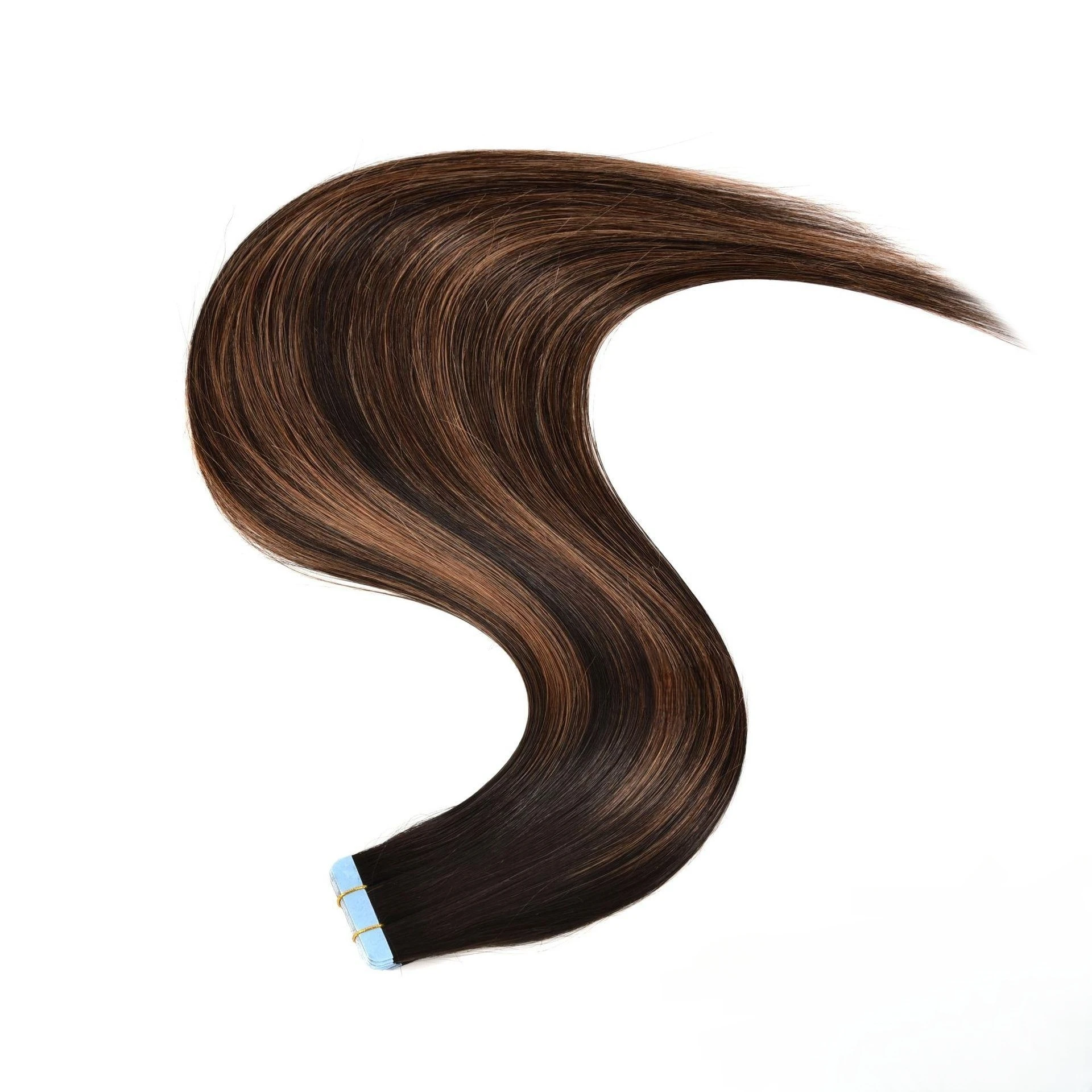 Best Quantity Invisible Piano Color Double Drawn Machine Weft Hair Cambodian Straight Tape In Hair Extensions