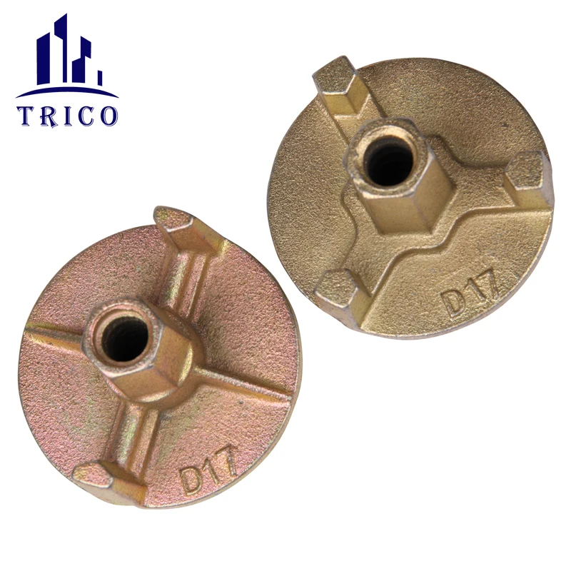 D15 Tie Nut 15/17mm Wing Nut for Tie Rod Formwork System