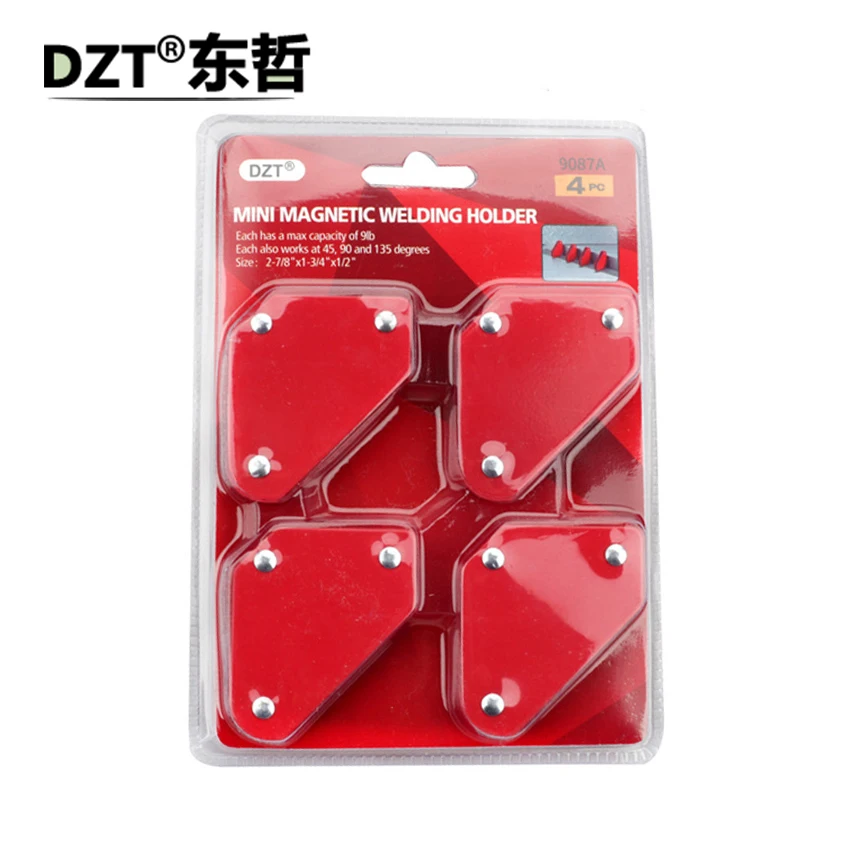 4PC Angle Magnetic Positioning Welding Holder,  9LB, Blister Packaging