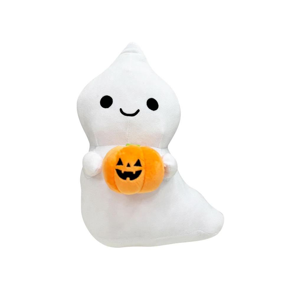 Lovely Peluches Custom Halloween Accessories Stuffed Toys Pumpkin Ghost Plush Halloween Home Decor