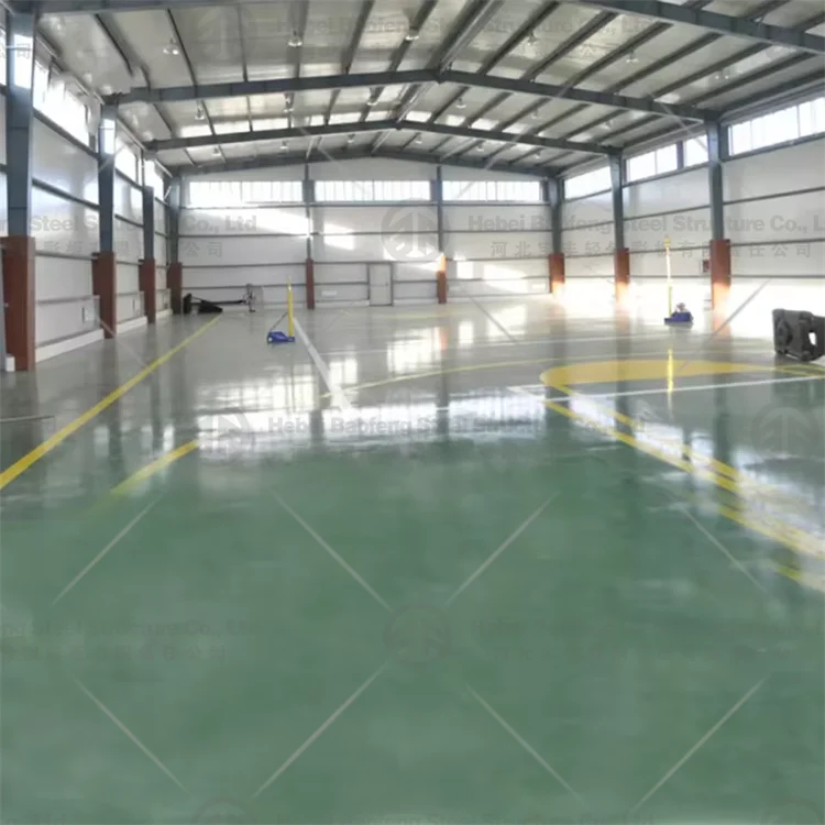 Китайский поставщик сборные тяжелые стальные конструкции мастерская