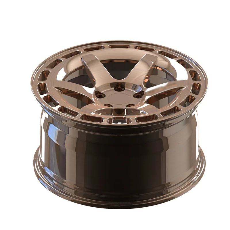 Popular brushed bronze 19 20 22 inch 5X120 5X112 forged wheels for racing cars wheels