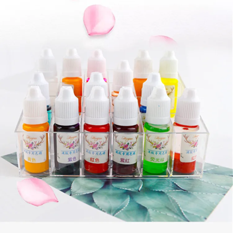 1313 DIY crystal epoxy uv resin glue pigment filled pearlescent fine pigment
