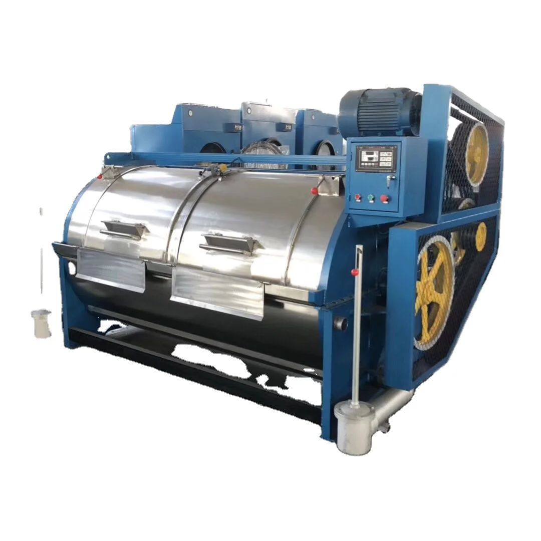 industrial horizontal jeans prewashing  machine big drum