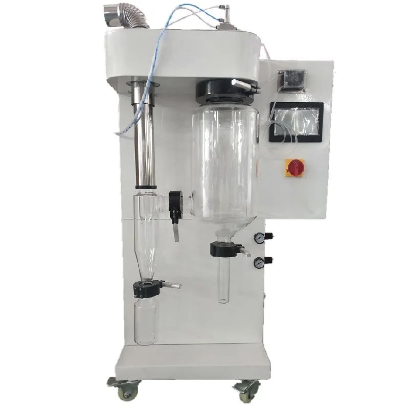 1500-2000ml Lab Small Mini Instant Coffee Camel Milk Malt Syrup Black Tea Herbal Egg White Food Powder Spray Dryer Machine