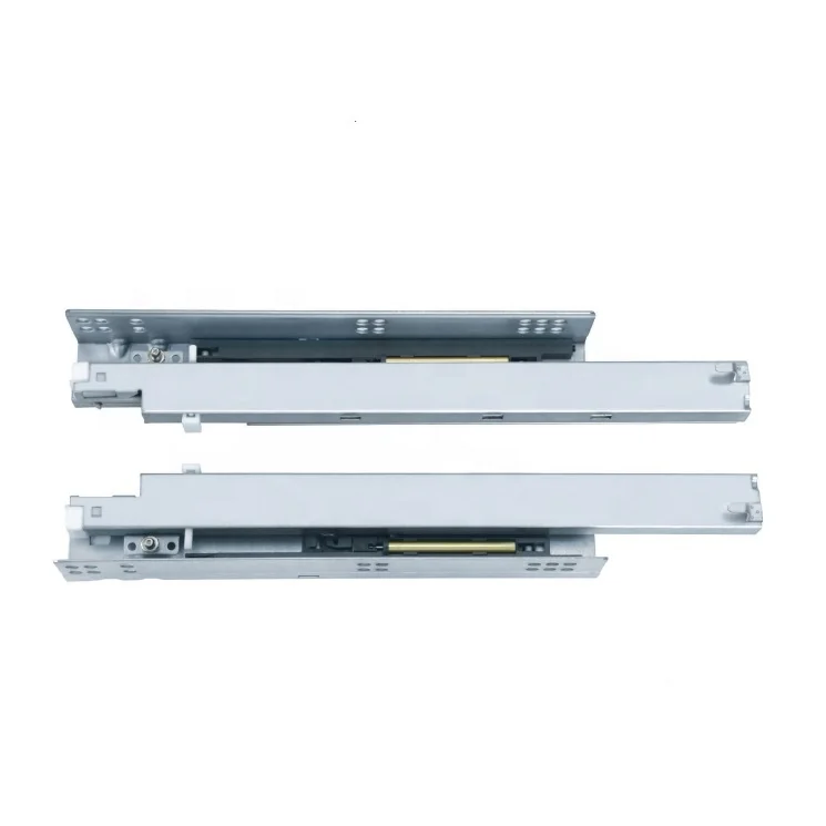 Direct Factory Price Undermount Soft Close Drawer Slides Bottom Mounted Full Extension Ball Bearing Runners Rails for Furniture