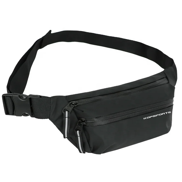 2021 KOPSPORTS, индивидуальные водонепроницаемые мягкие нейлоновые лямки из ПВХ, черные поясные сумки, забавная сумка