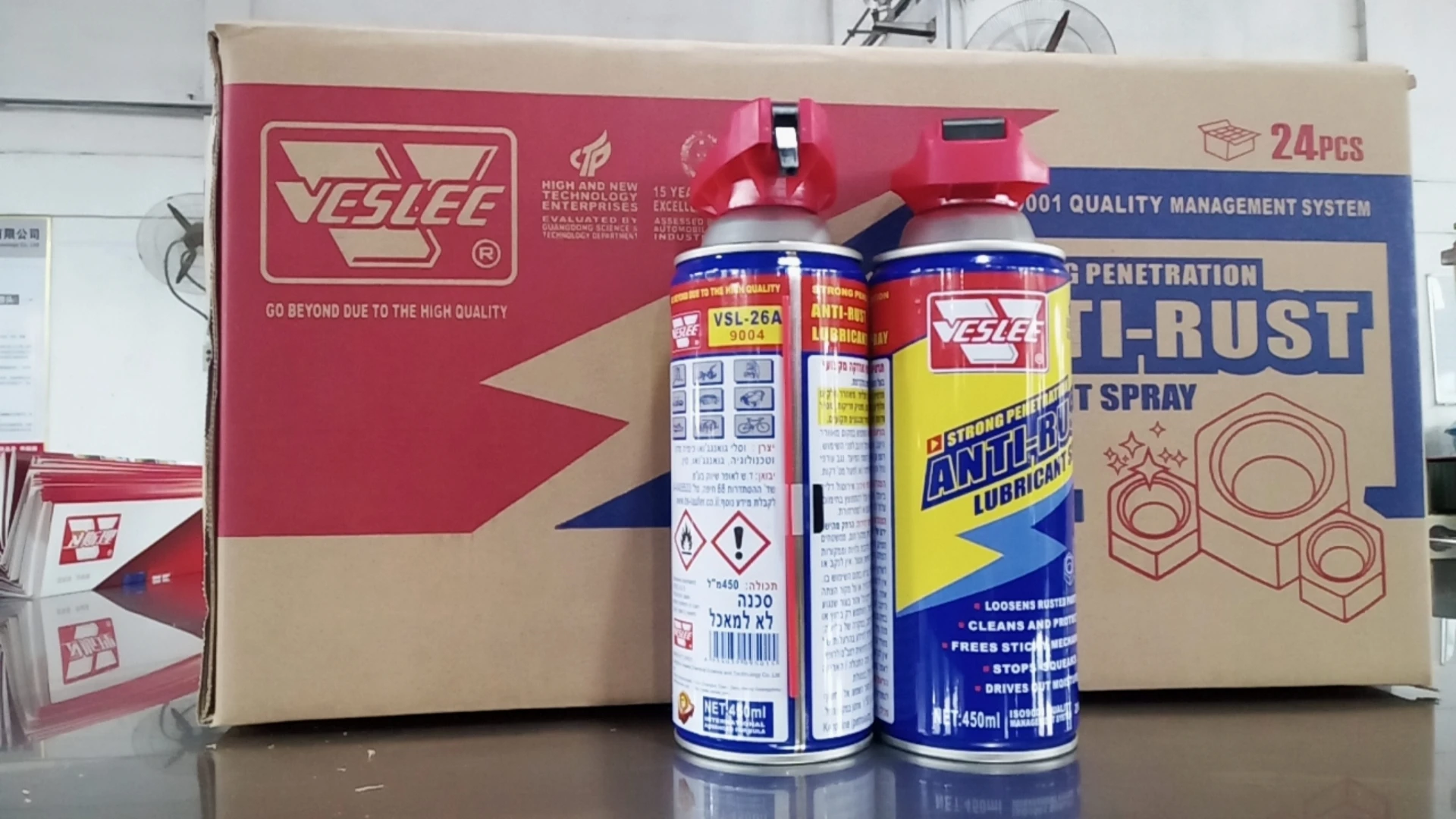 China Supplier Silicone Lubricant Oil All Purpose Veslee Anti-rust Spray