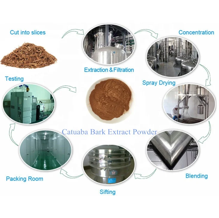 100% Pure Catuaba Bark Extract Powder