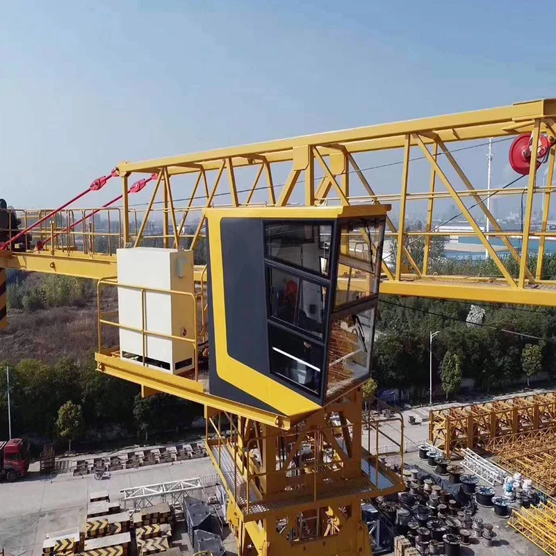 Mini Tower Crane 6T/8T/12T Rental Construction Meccano Tower Crane