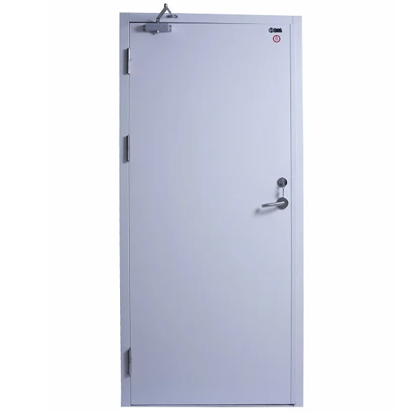 Ocean Island European Standard  0.5/1/1.5 hour fire rated self close hollow meatl fire proof door with painting