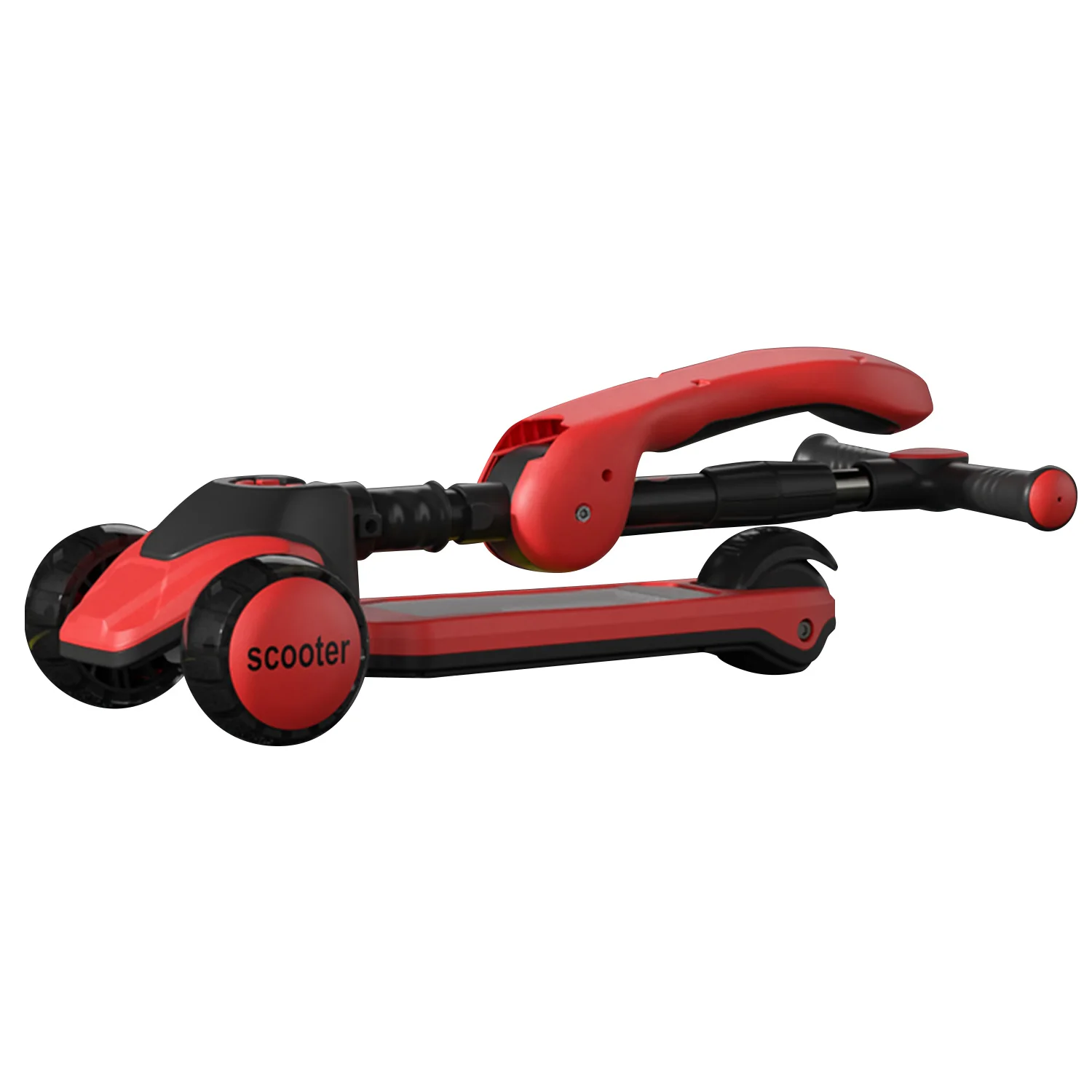 High Quality Best Sale Cheap Children Scooter Baby Outdoor 3 Three Wheels 2 In 1 Toys Folding Kids kick Scooters Foot Scooters