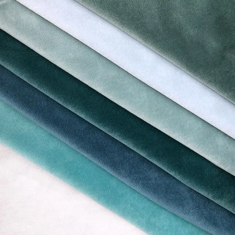 Shaoxing Factory Polyester Spandex Li Velvet Fabric /velour Fabric for Blanket Toy Sofa