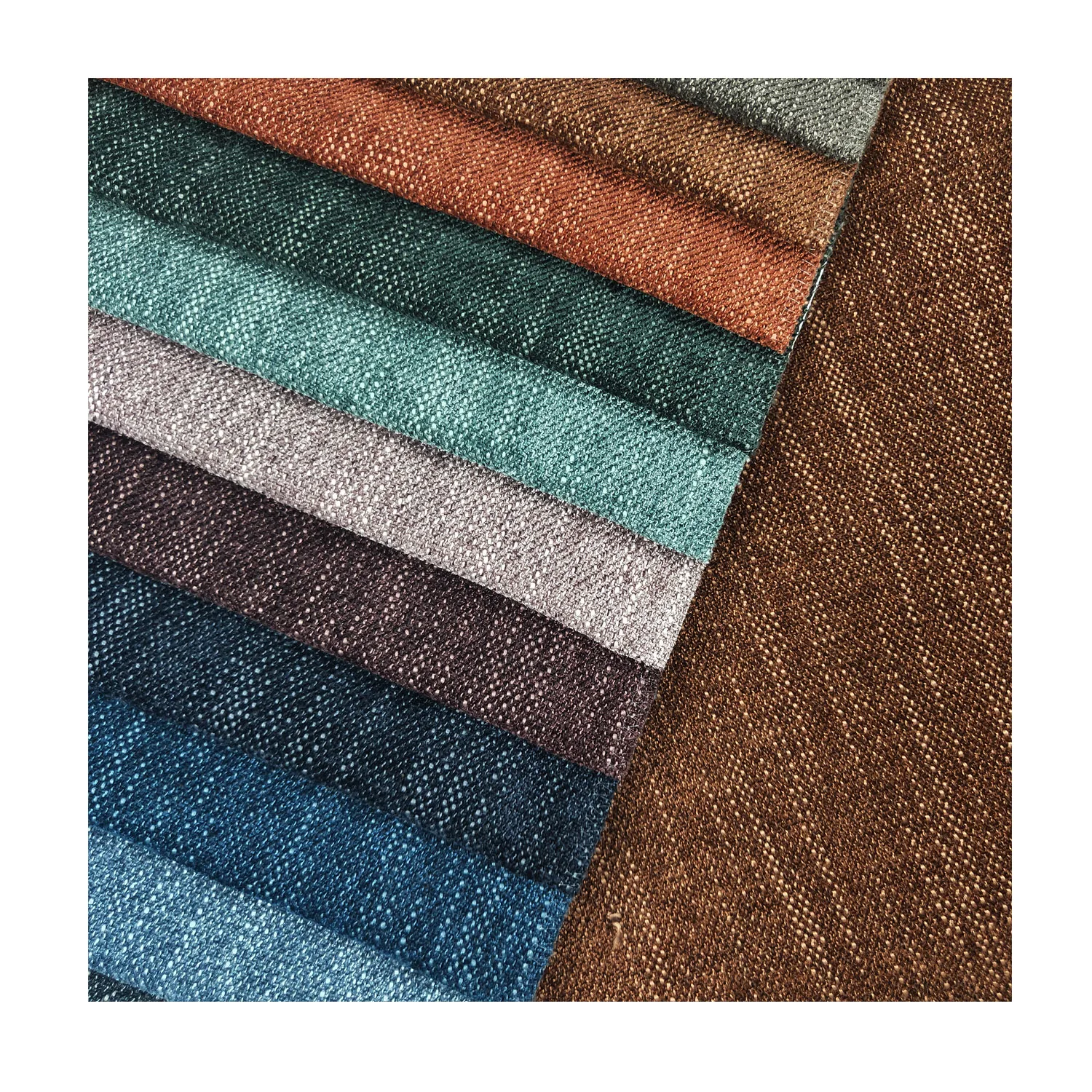 thicken heavy weight rayon chenille upholstery fabric wholesale plain chenille curtain chair covers sofa waterproof cover