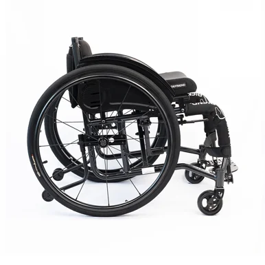 2025 Ultra Lightweight Steel Manual Wheelchair for Leisure & Sport Rigid & Active Design