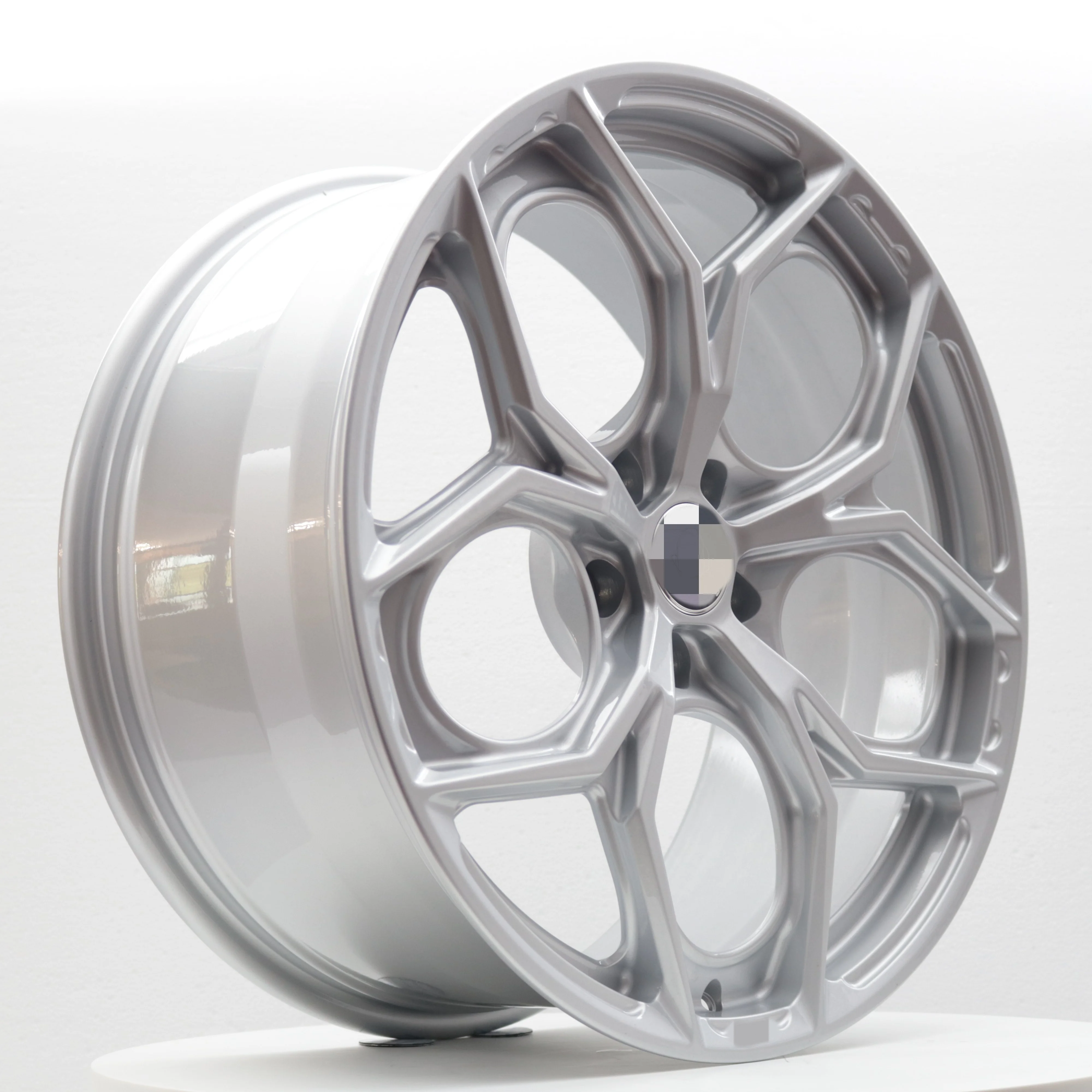 Chromed Milling Window Design 1 2 3 PCS Forging Hyper Silver Alloy Wheels Forged Alloy Wheels Rims