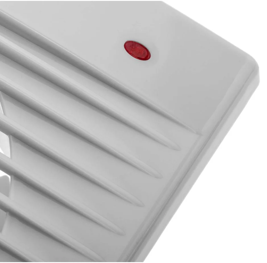 Window Glass Ultra Quiet White Ventilation Fan High Air Volume CFM for Bathroom Exhaust Fan