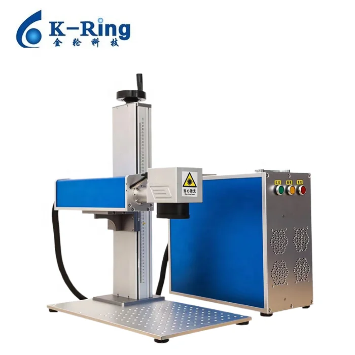 Portable auto focus 20w 30 watt 50w Jewellery Metal Mopa jpt color 3d fiber laser printing engraving writing marking machine
